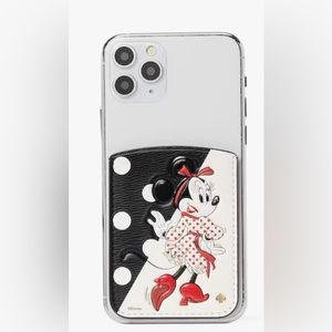 ♠️NWT♠️ KATE SPADE X DISNEY MINNIE MOUSE STICKER POCKET